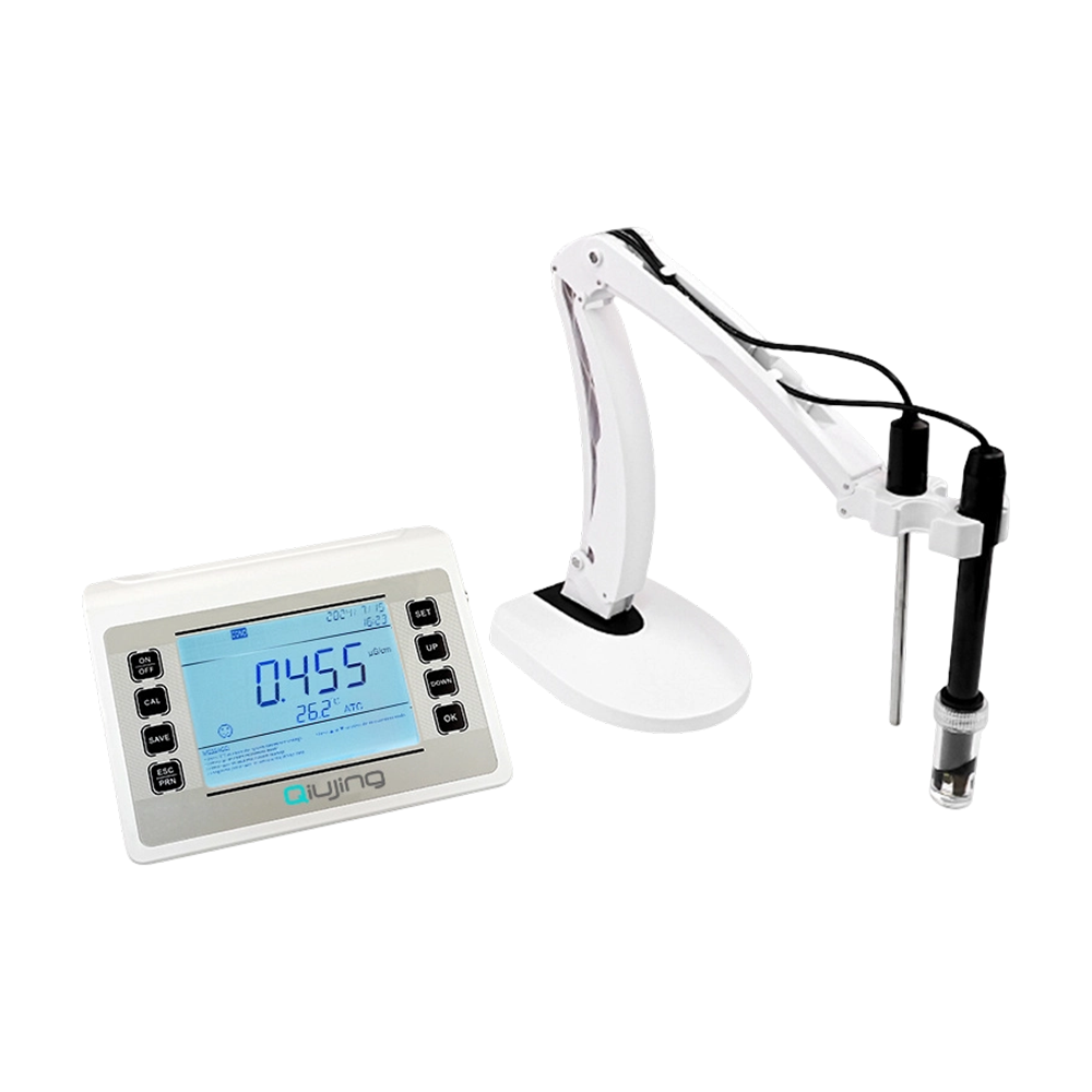 Qiujing Ecran LED convenabil Depozitare în masă încorporată Imprimare Bluetooth fără fir Instrument de măsurare a conductibilității durabil P902