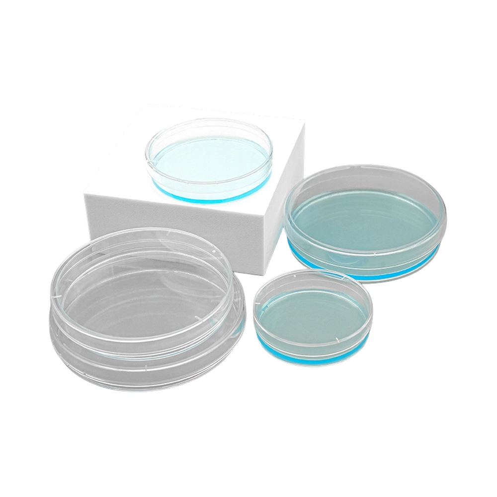 Qiujing, cu transparență ridicată, formă rotundă, laboratoare de înaltă calitate, cutie Petri pentru cultura de bacterii