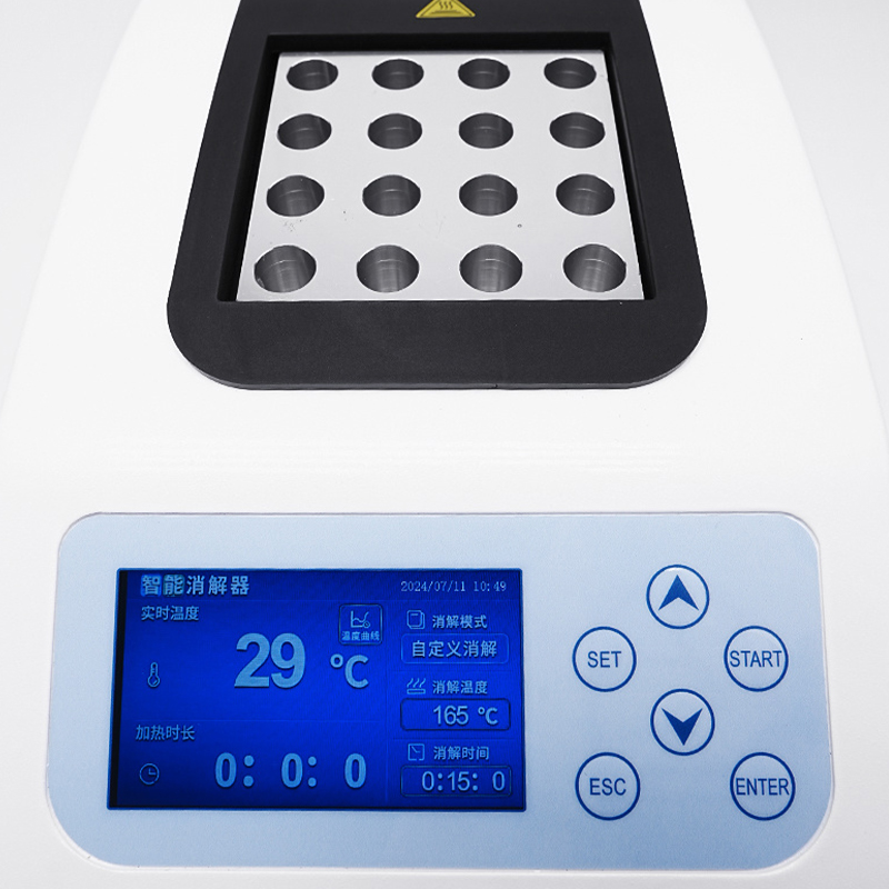 Qiujing LCD reglabil temperatură și timp performanță izolație de înaltă precizie Digestor inteligent YKJ-16 Qiujing LCD reglabil temperatură și timp performanță izolație de înaltă precizie Digestor inteligent YKJ-16